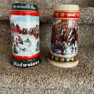 Budweiser mugs